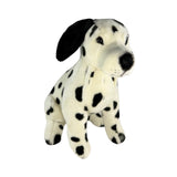 Pebbles Dalmatian plush sitting front view
