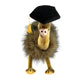 Penny emu plush wearing graduation hat