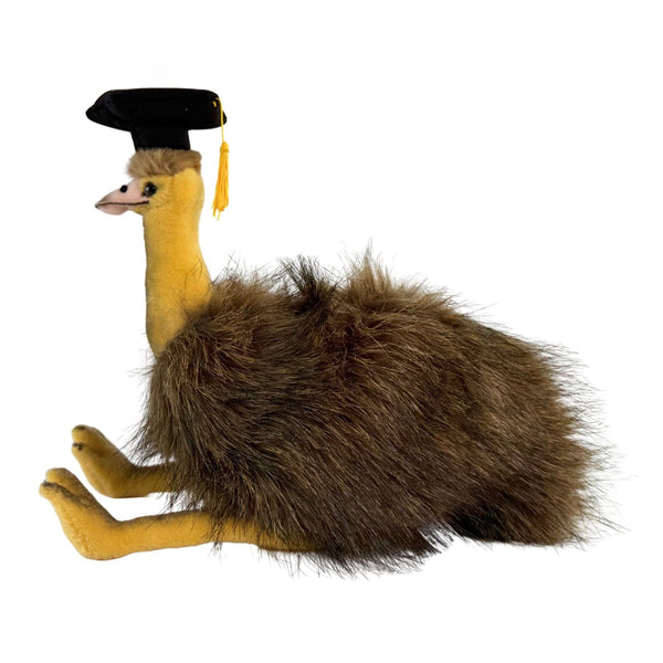 Gradhat Penny - Emu with Graduation Hat