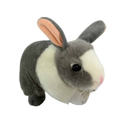 Peter - Bunny - 25cm standing, grey and white