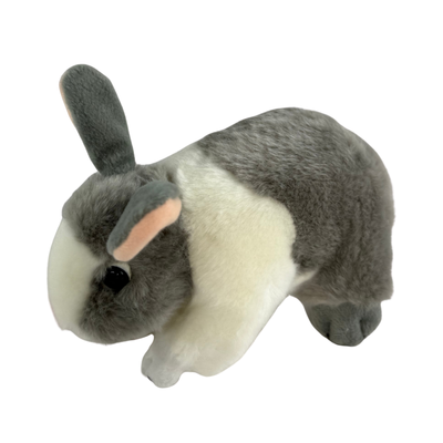 Peter - Bunny - 25cm standing, grey and white