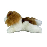 Phoebe Cavalier King Charles plush flopping side view