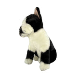 Pierre French Bulldog plush sitting angle view