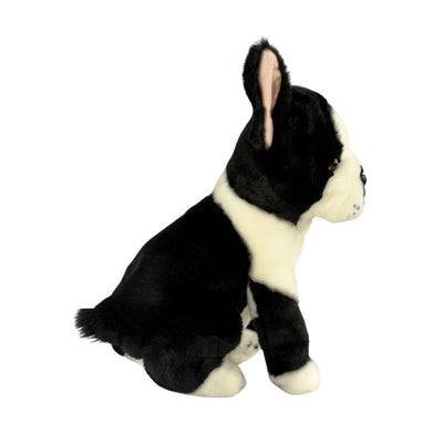 Pierre (French Bulldog - 30cm sitting, black & white)