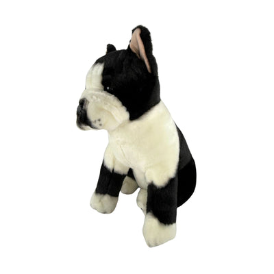 Pierre (French Bulldog - 30cm sitting, black & white)