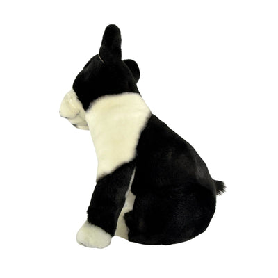 Pierre (French Bulldog - 30cm sitting, black & white)