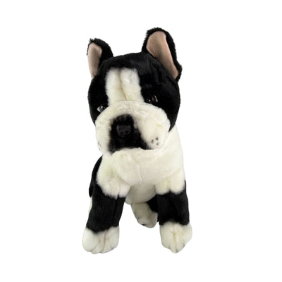Pierre (French Bulldog - 30cm sitting, black & white)
