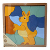 Bocchetta Wooden Block Puzzle Kangaroo
