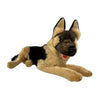 Ranger - German Shepherd, black face, with satin pocket - 64cm lying
