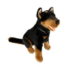 Rex (Kelpie - 28cm sitting, black and tan)