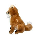 Reynard fox plush sitting side view