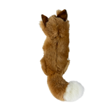 Reynard fox plush top view 