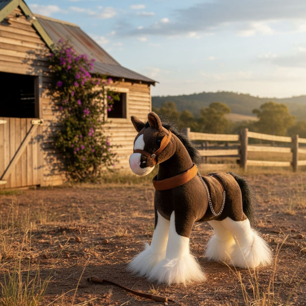 Rimsky - Clydesdale Horse - 30cm