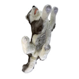 Rocket Husky plush with satin pocket