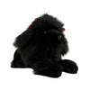 Romeo black Poodle plush crouching