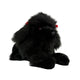 Romeo black Poodle plush crouching