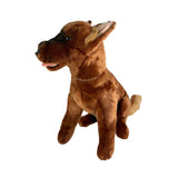Ruby Kelpie plush sitting angle view
