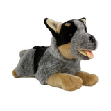 Rusty Blue Heeler plush angle view