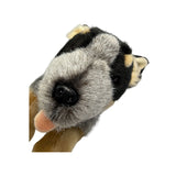 Rusty Blue Heeler plush close up face