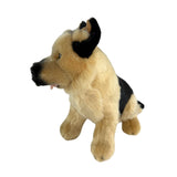 Sargeant German Shepherd plush sitting angle view