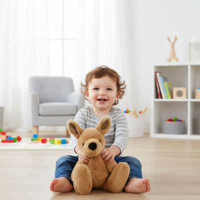 Scout - Fluffy Kangaroo - 25cm