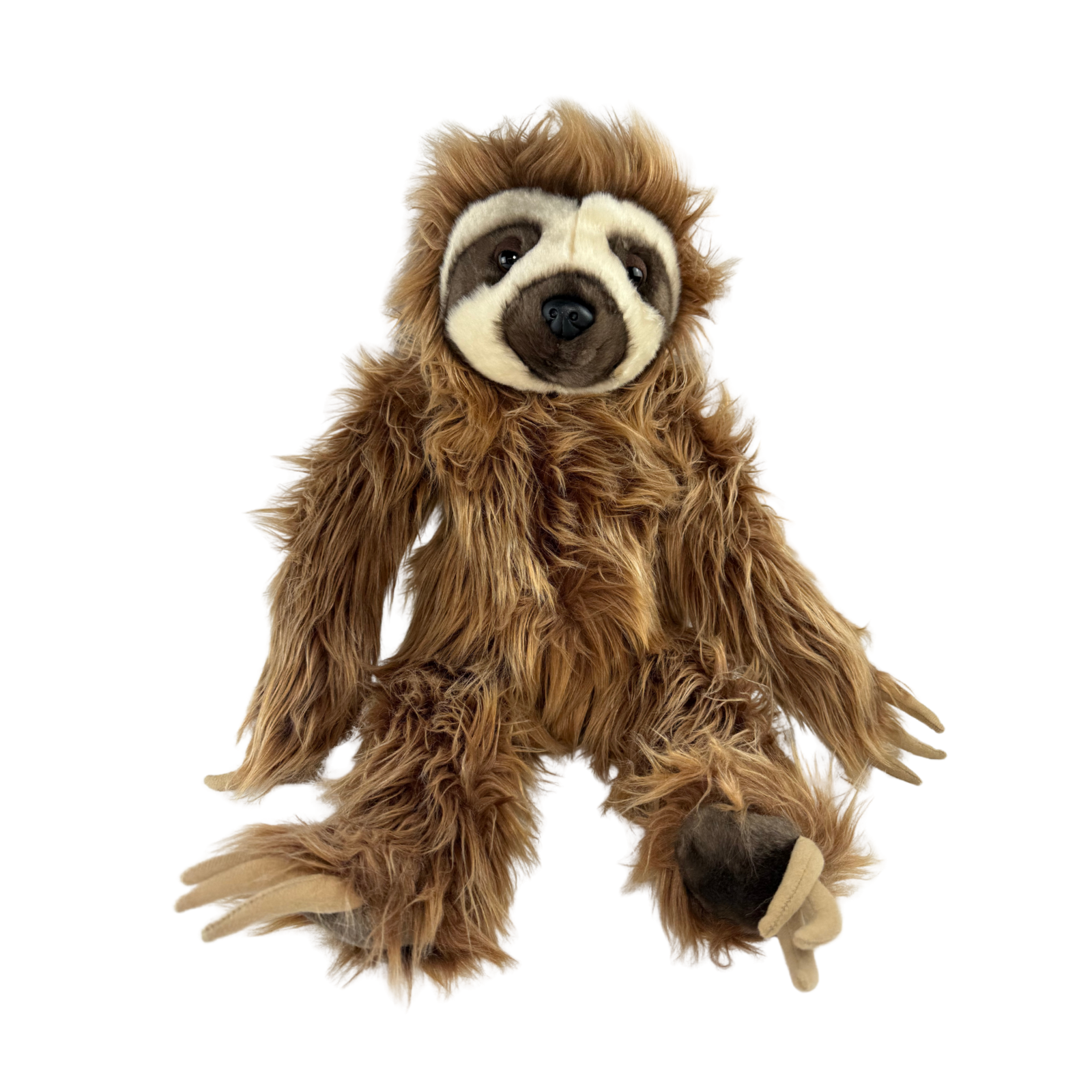 Sloth soft plush toy front view