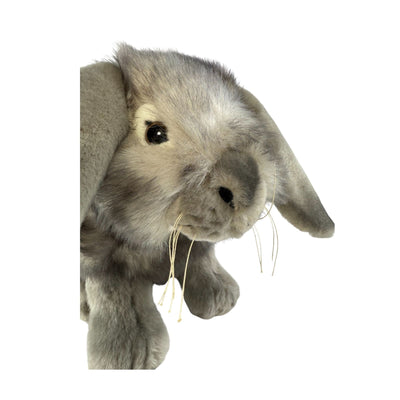 Smokey - Lop Eared Rabbit - 25cm sitting, grey
