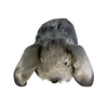 Smokey (Lop Eared Rabbit - 25cm sitting, grey)