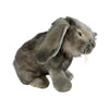Smokey (Lop Eared Rabbit - 25cm sitting, grey)