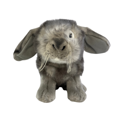 Smokey - Lop Eared Rabbit - 25cm sitting, grey
