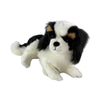 Snuggles Cavalier King Charles plush toy lying