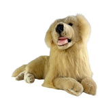 Spencer Golden Retriever plush toy lying