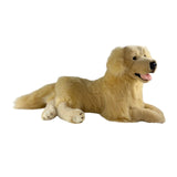 Spencer Golden Retriever plush toy lying