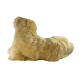 Spencer Golden Retriever plush toy lying