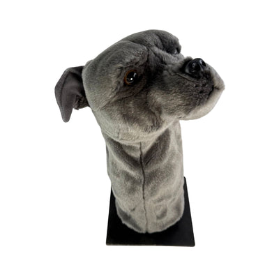 Staffy Golf Cover, Grey