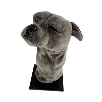 Staffy Golf Cover, Grey