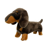 Stretch Dachshund plush toy standing