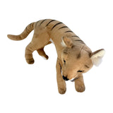Plush toy of a tiger on a white background