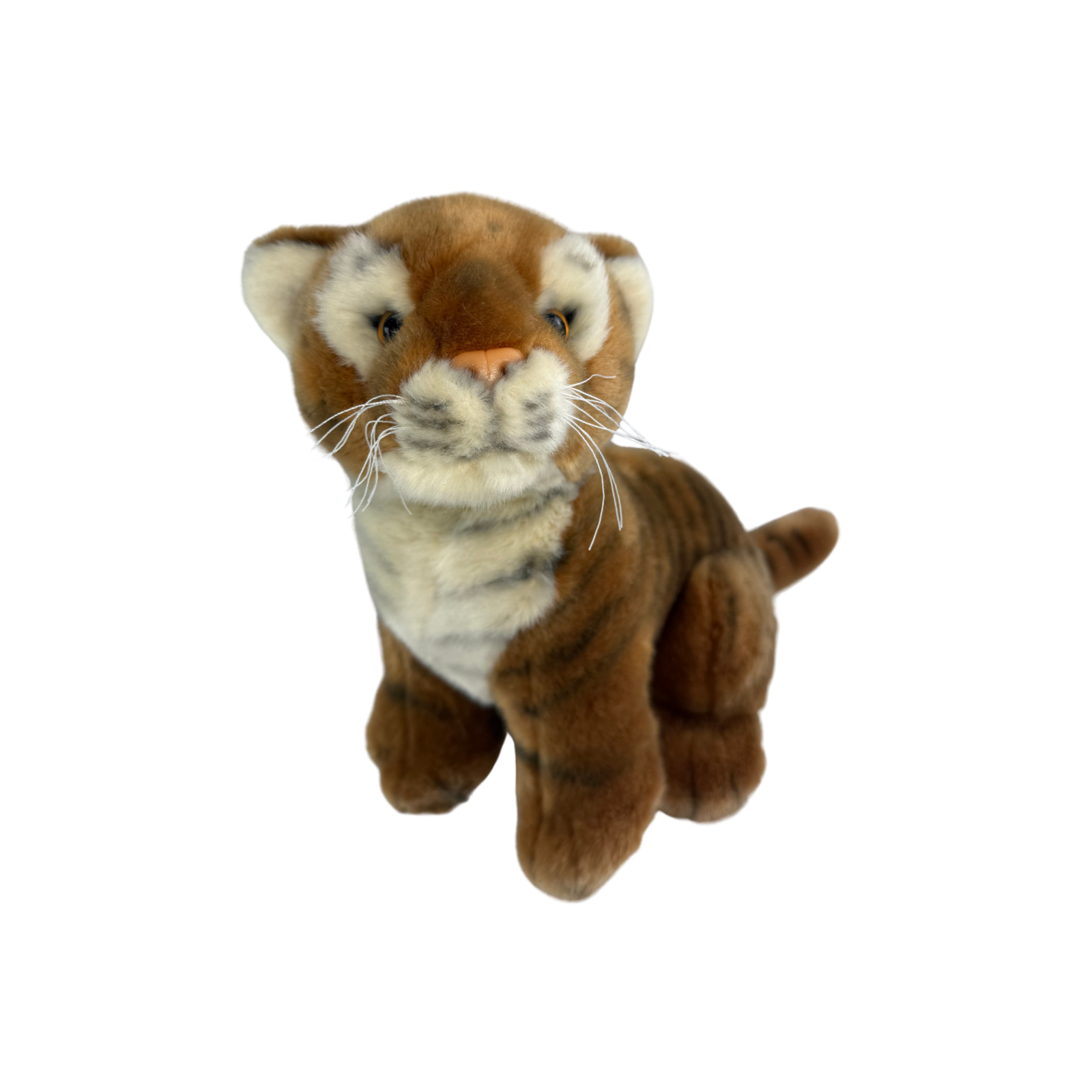 Tony tiger plush toy sitting