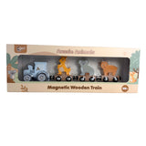 Aussie Animals Magnetic Wooden Train