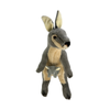 Trudy (Kangaroo with joey - 40cm, grey)