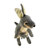 Trudy (Kangaroo with joey - 40cm, grey)
