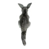 Trudy - Kangaroo with joey - 40cm, grey