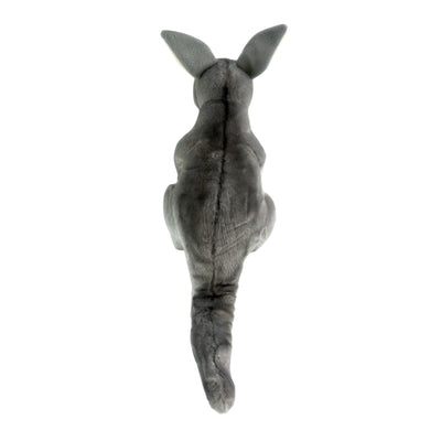 Trudy - Kangaroo with joey - 40cm, grey