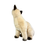 Tulip Siamese cat plush toy sitting