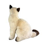 Tulip Siamese cat plush toy sitting