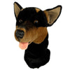 Kelpie Golf Cover, black and tan