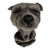 Staffy Golf Cover, Grey