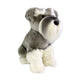Watson Schnauzer plush toy sitting