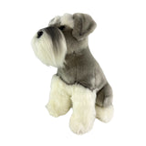 Watson Schnauzer plush toy sitting